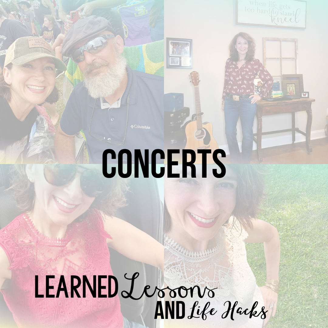 Concert Must Haves