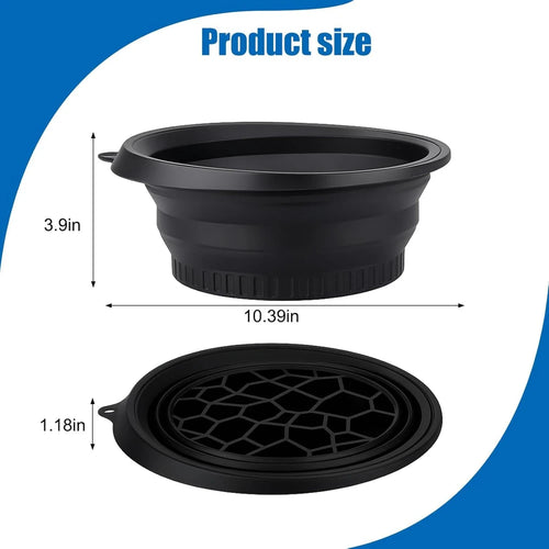 Collapsible Silicone Face Bowl