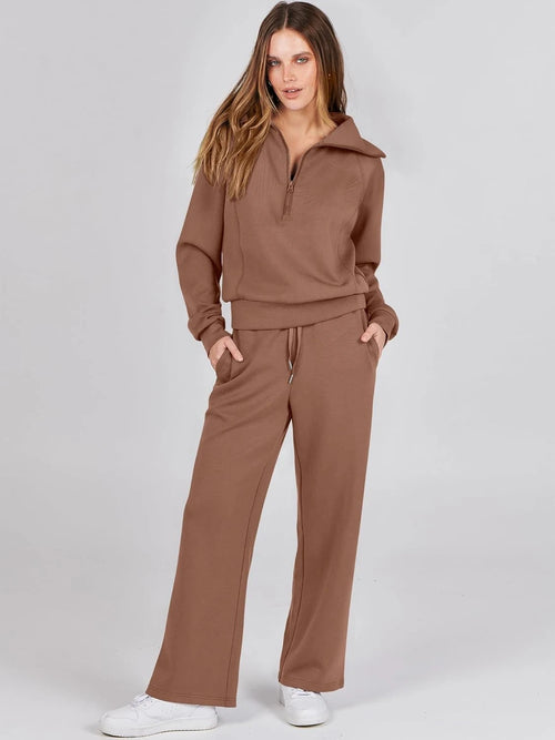 ANRABESS Two-Piece Lounge Set
