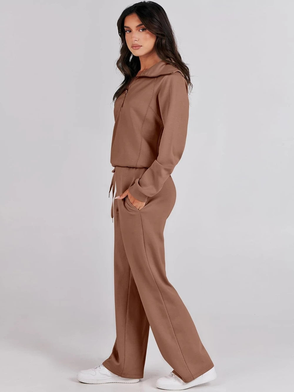 ANRABESS Two-Piece Lounge Set