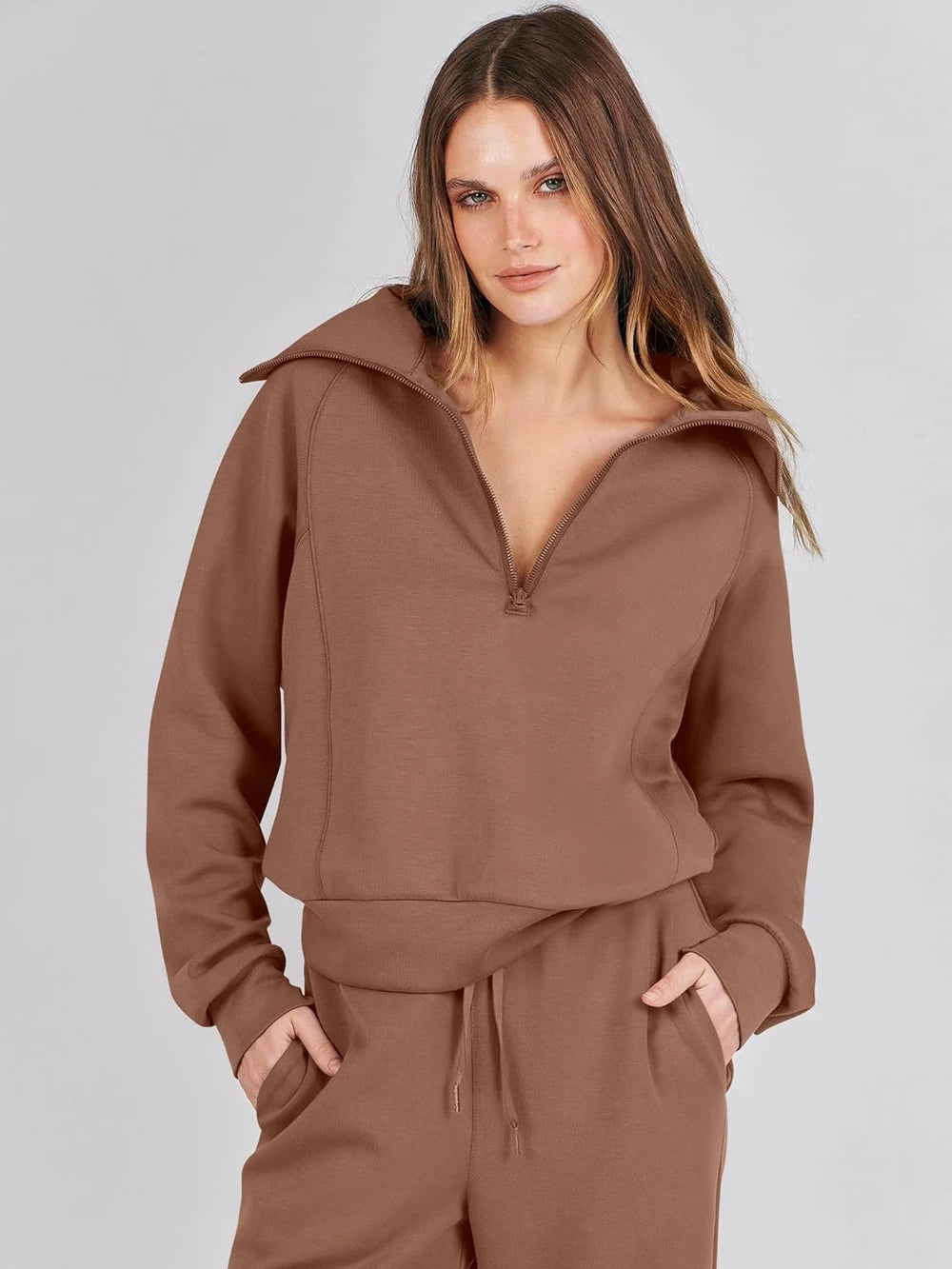 ANRABESS Two-Piece Lounge Set