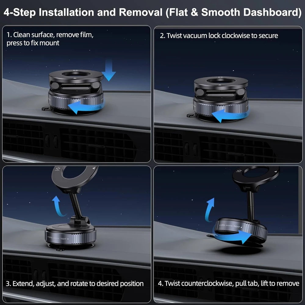 Jikasho Magnetic Suction Phone Mount