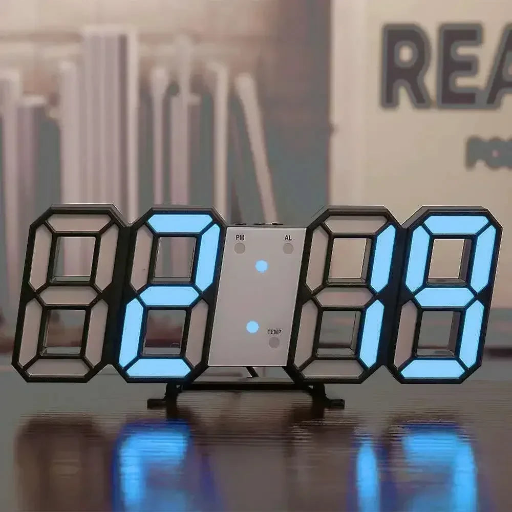 Minimalist LED Digital Wall Clock
