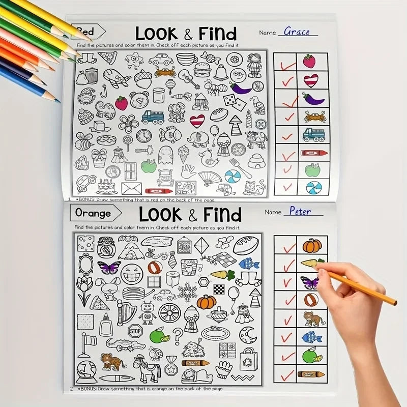 Interactive Seek and Find Activity Book