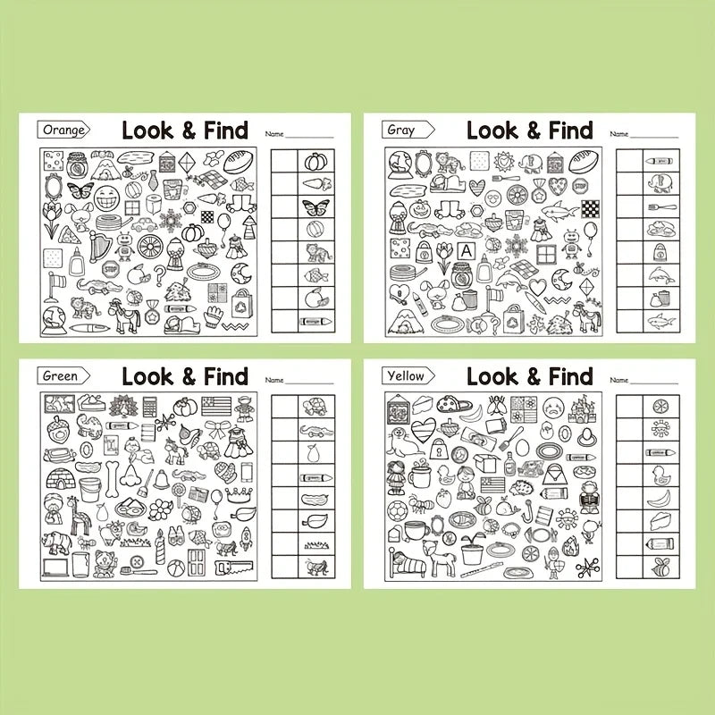 Interactive Seek and Find Activity Book