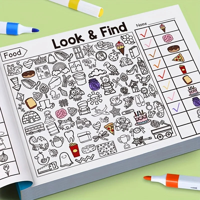Interactive Seek and Find Activity Book