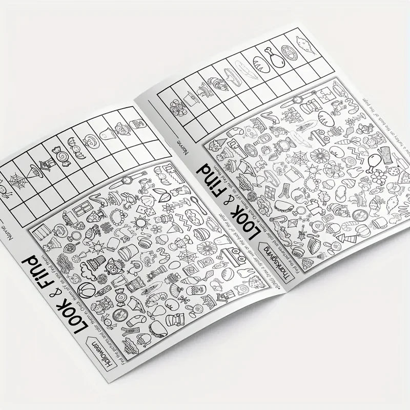 Interactive Seek and Find Activity Book