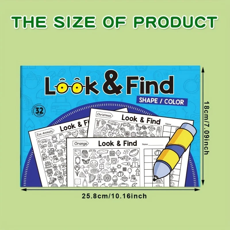 Interactive Seek and Find Activity Book