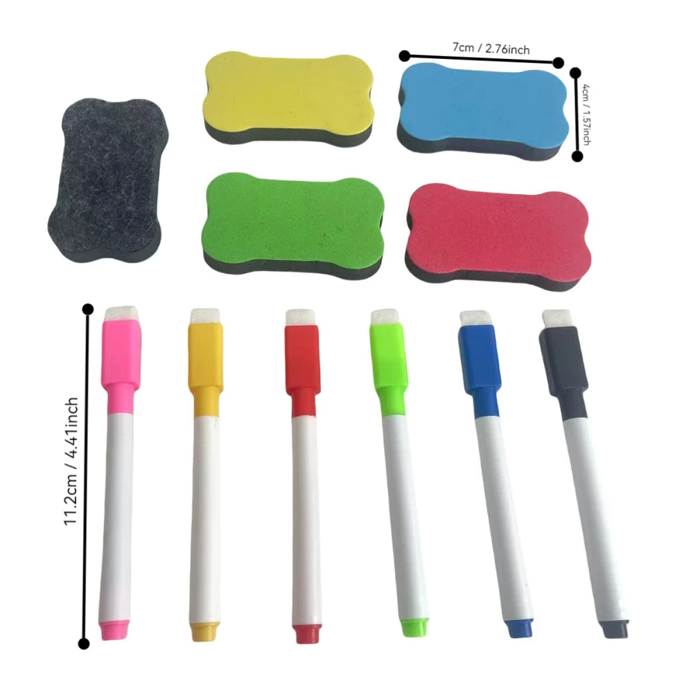 Reusable Dry Erase Pocket Set
