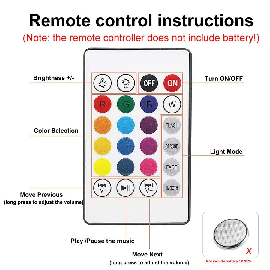 Bluetooth Music LED Light Bulb